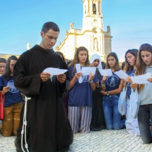 Jovenes en Fátima